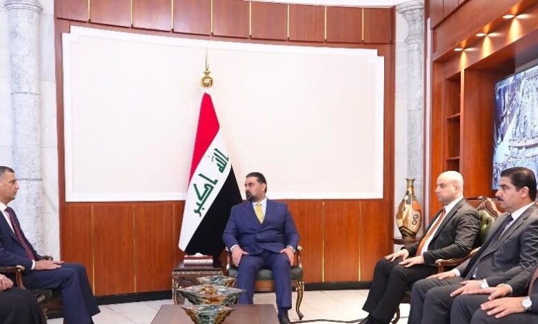 الحلبوسي يدعم توجهات البنك المركزي في تعزيز الاستقرار النقدي والمالي