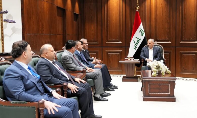 فيحان يبحث تعديل قانون نقابة المعلمين مع نقيب المعلمين العراقيين