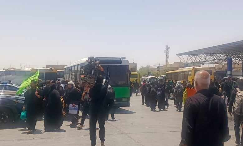 النجف الأشرف يخصص أكثر من 31 ألف مركبة لتفويج زائري الأربعينية