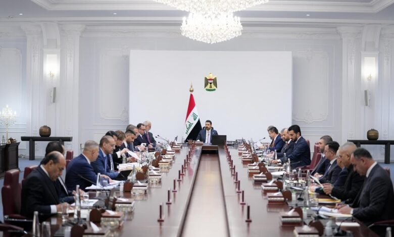 مجلس الوزراء ينعقد في جلسته الاعتيادية بإدارة رئيس الوزراء علي فالح الزيدي