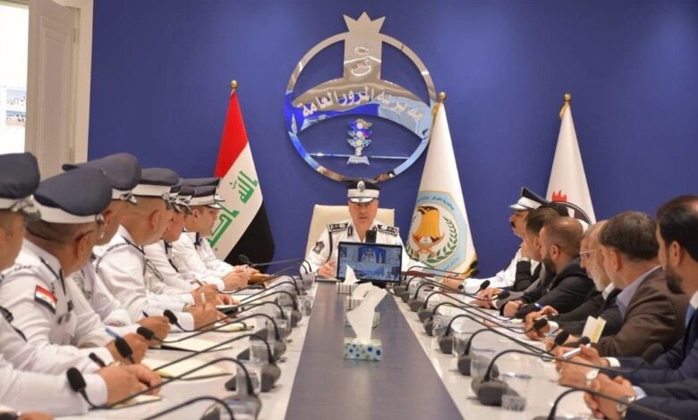 الحساني يشدد على ضرورة تطوير العمل المروري بالكفاءات العلمية والتقنيات الحديثة