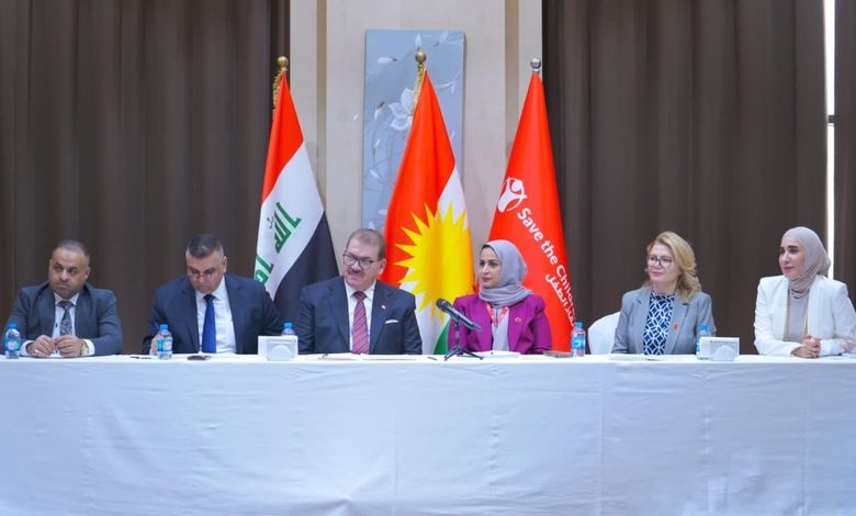 وزير التربية يناقش مع منظمة إنقاذ الطفل العالمية تطوير التعليم والبنى الأساسية في العراق