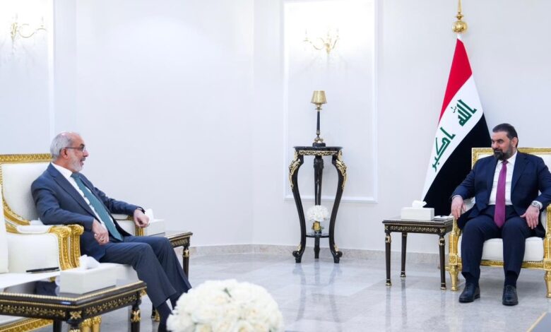 الحلبوسي والعبادي يبحثان تطوير البنى التحتية للقطاع النفطي في العراق