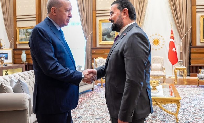 الحلبوسي يعقد لقاء سياسي مهم مع نظيره التركي في أنقرة