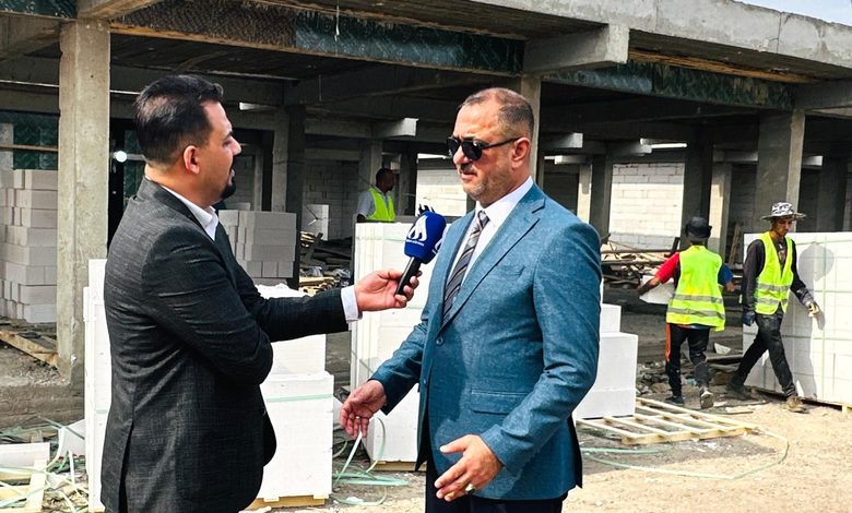 أمانة بغداد تواصل إنجاز البنى التحتية في مدينة الصدر الجديدة وترفع ملف المتجاوزين