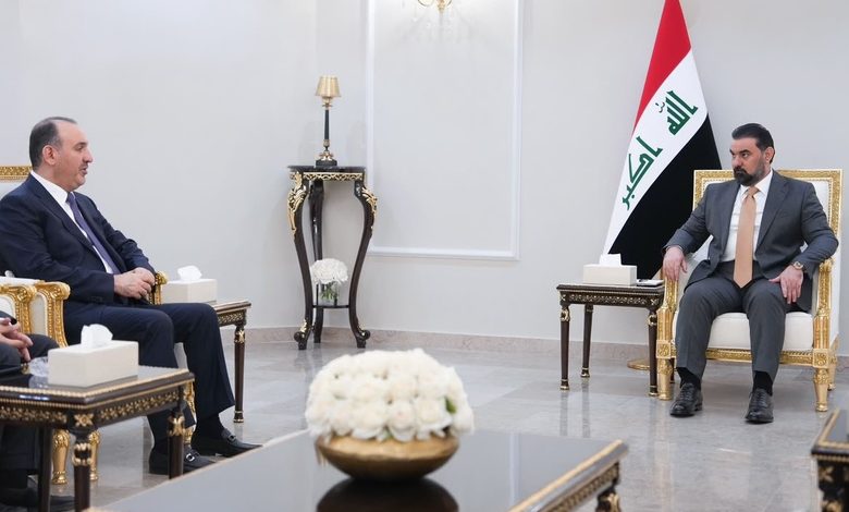 رئيس البرلمان يلتقي وزير الداخلية الجديد ويؤيد مساعيه الأمنية